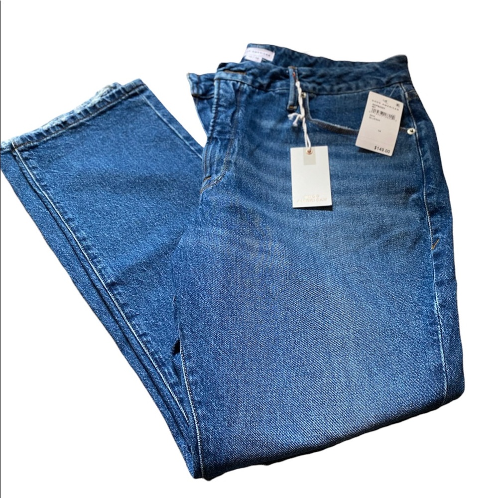 NWT Good Classic Good American Jeans
